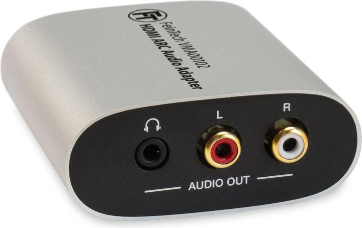 FeinTech VMA00102 HDMI ARC Audio TV-Adapter mit Lautstärke-Steuerung (HDMI Modulator)