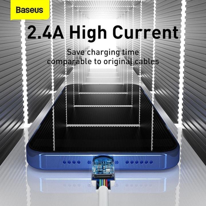 Actual product image Baseus USB A – Lightning (1.50 m, USB 2.0, 10 W)