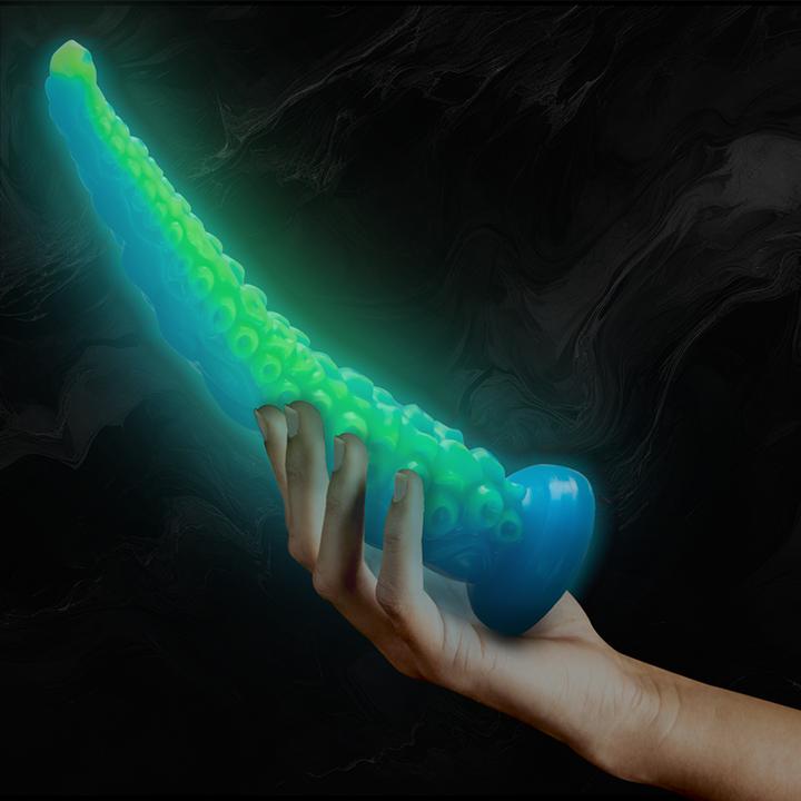 Produktbild Epic Scylla Fluoreszierender Dünner Tentakel-Dildo, Grosse Grösse