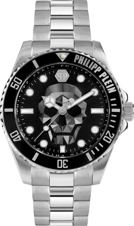 Philipp Plein PWOAA0522 The $kull Diver 44mm 10ATM (Analoguhr, 44 mm)