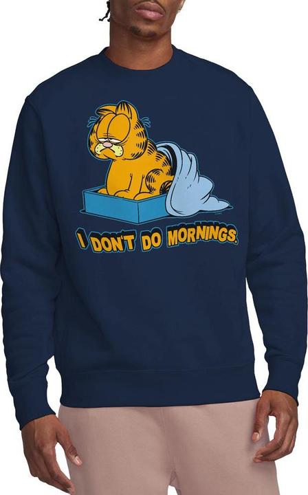 Immagine prodotto Garfield I Don't Do Mornings Felpa Adulto Unisex (L)