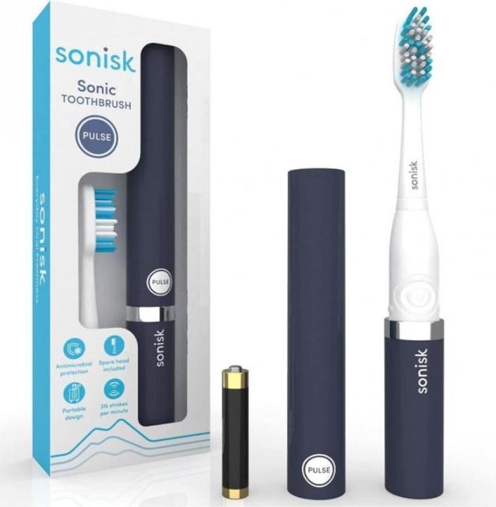 Immagine prodotto Sonisk Spazzolino da denti sonico nero (Spazzolino sonico)