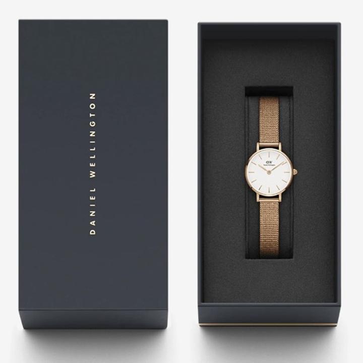 Image du produit Daniel Wellington Classic Petite Melrose Blanc (24 mm) (Montre analogique, 24 mm)