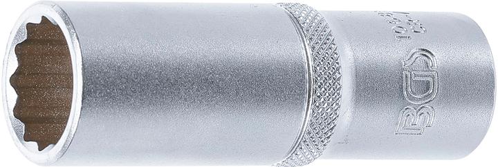 Immagine prodotto BGS Set di chiavi a bussola a dodici facce, profonde Unità a bussola quadra 12,5 mm (1/2") SW 18 mm (18 mm)