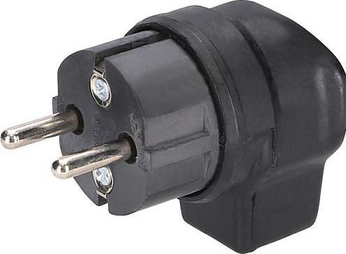 Kalthoff Solid rubber right-angle plug 341006