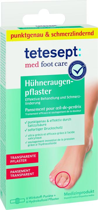 Produktbild Tetesept Hühneraugenpflaster 6 Stück (6 x)