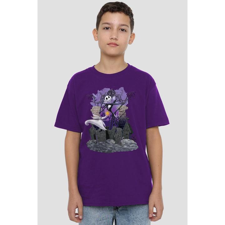 Immagine prodotto The Nightmare Before Christmas Maglietta Jack Skellington Tomba Bambini (152, 158)