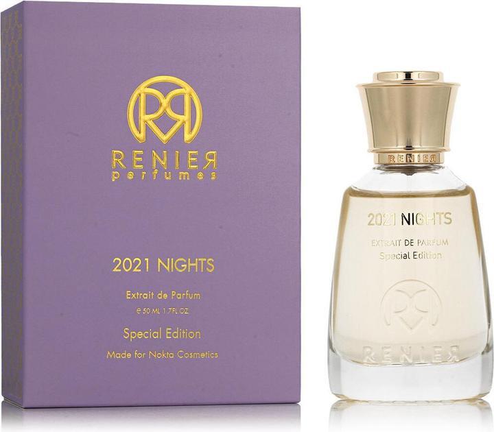 Actual product image Renier Perfumes 2021 Nights Extrait De Parfum 50ml Unisex (Extrait De Parfum, 50 ml)