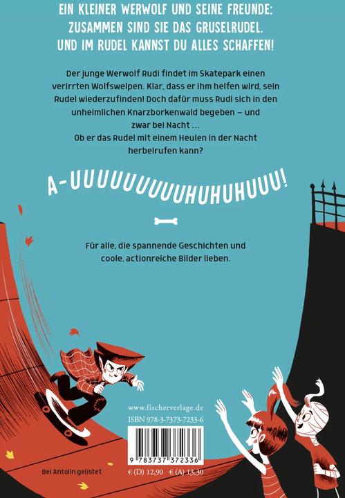 Produktbild Rudi und das Gruselrudel − Rettung für den Wolf (Deutsch, Paul Westmoreland, George Ermos, Christian Dreller, 2024)