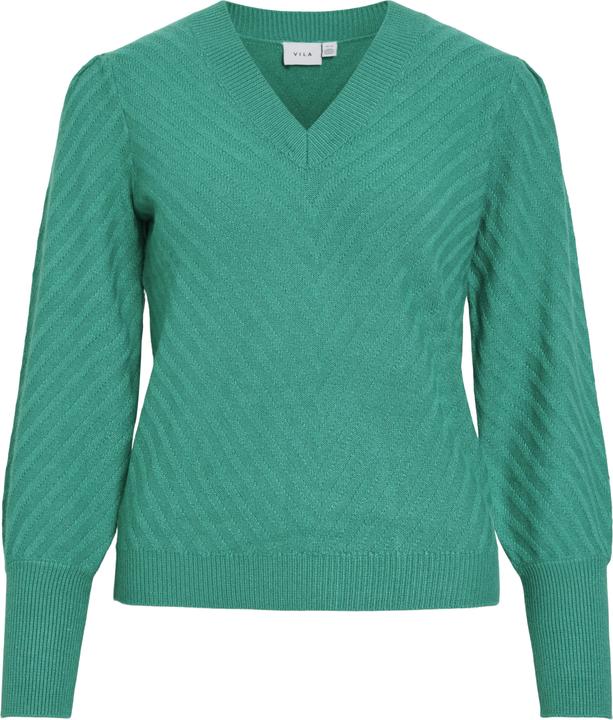 Vila V-Ausschnitt Strickpullover