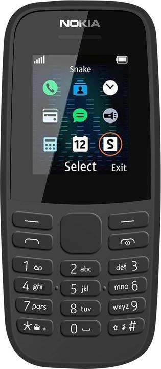 Nokia Prepaid-Handy SFR (10€ Guthaben geschenkt) 105 4th Edition