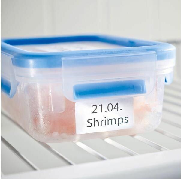 Actual product image Avery Frozen food labels