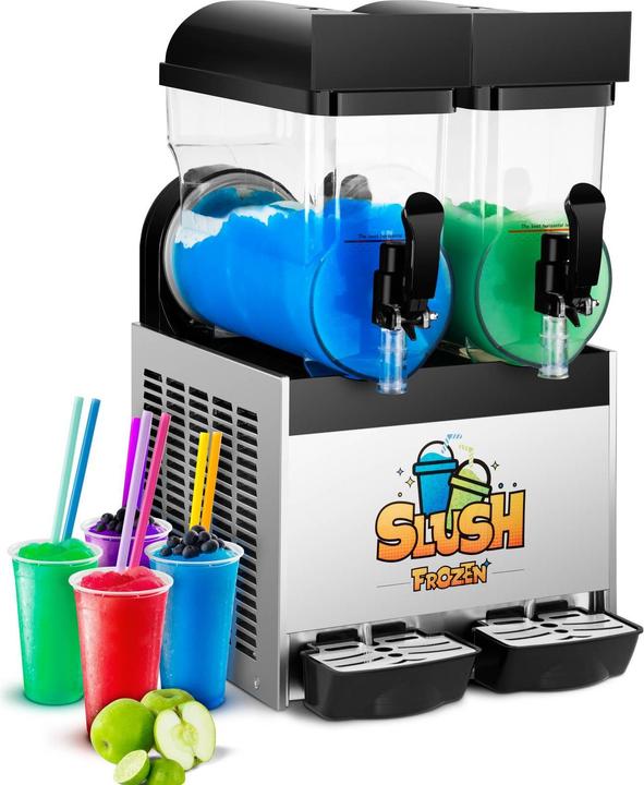 Produktbild Royal Catering Slush Maschine Slushmaschine Eismaschine Gastronomie 2 X 15 Liter