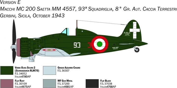 Image du produit 1:48 Macchi MC. 200 Série XXI-XXIII