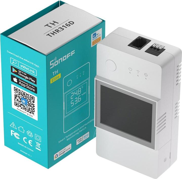 Produktbild Sonoff WLAN-Schaltaktor (Schaltaktor)