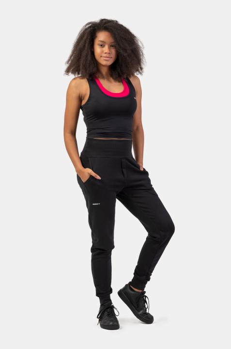 Immagine prodotto Nebbia Canotta Sporty Slim-Fit Crop 422 nero (S)