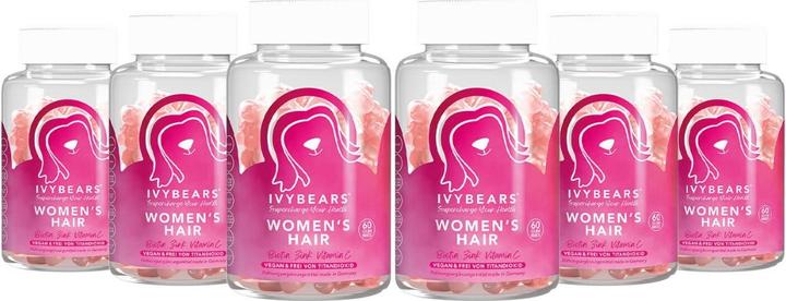 Produktbild IVYBears Women's Hair (360 Stück, Gummies, 150 g)