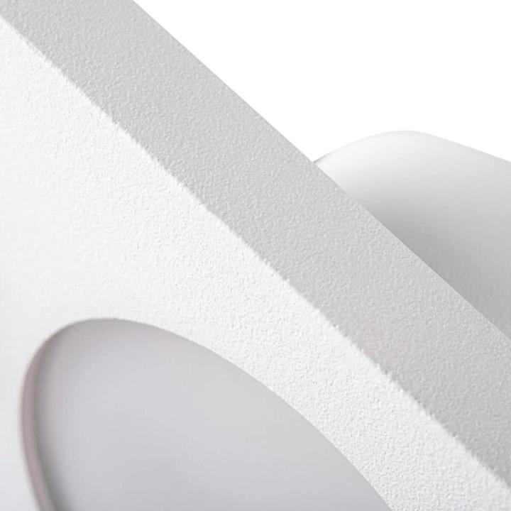 Actual product image Kanlux Ceiling light FLINI IP44 DSL-W white square ceiling light without frame 33121 (G5.3)