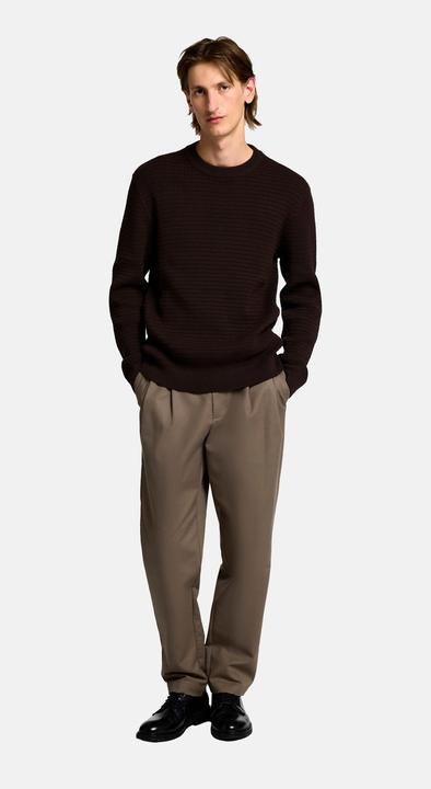 Immagine prodotto Selected Homme Texturierter Pullover mit Rundhalsausschnitt (XL)