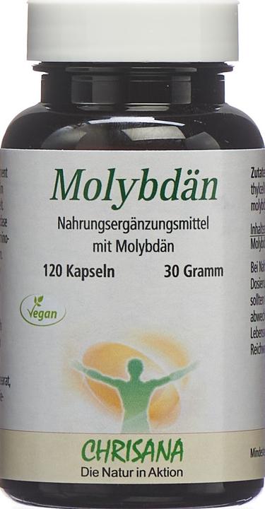 Actual product image Chrisana Molybdenum Caps (120 Piece, Capsules, 50 g)