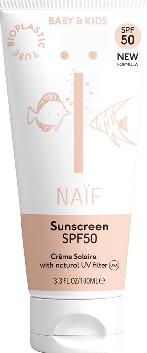 Produktbild Naïf Sonnencreme (Sonnencreme, SPF 50, 100 ml, 133 g)