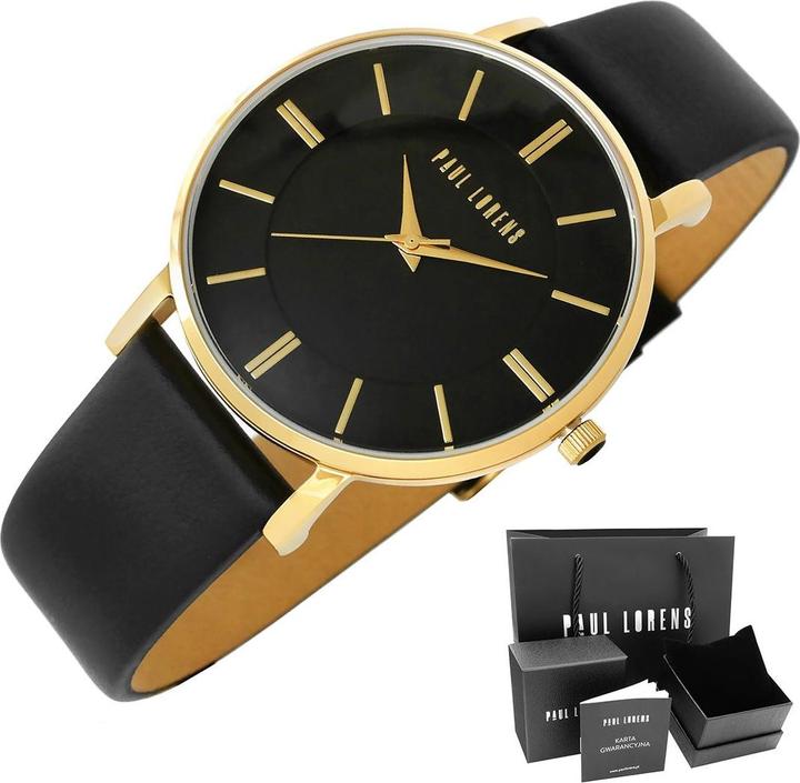 Actual product image Paul Lorens MEN'S WATCH - PL10401A-1A2 (zg353b) + BOX (200 mm)