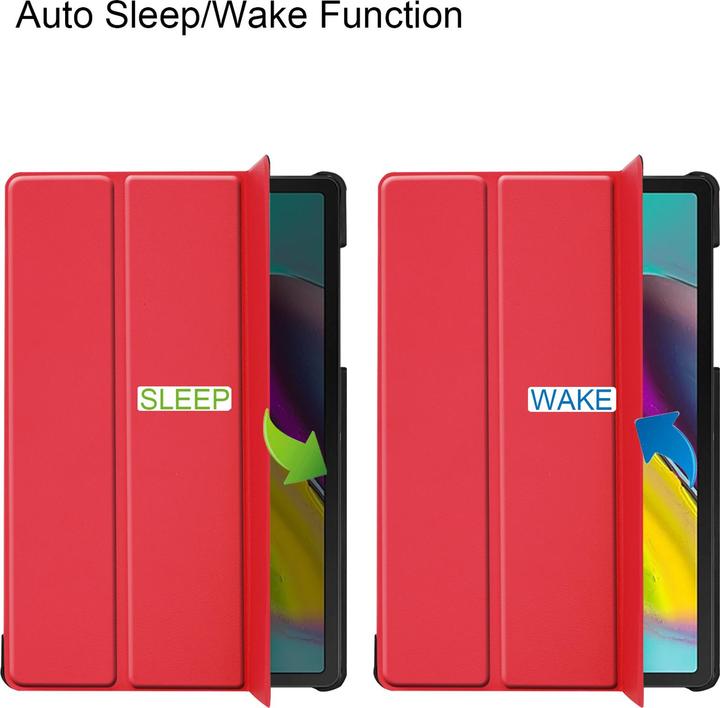 Produktbild Lobwerk 2in1 Set Etui für Samsung Galaxy Tab S5e 10.5 Zoll SM-T720 SM-T725 Tasche mit Auto Ruhemodus + Schut (X)