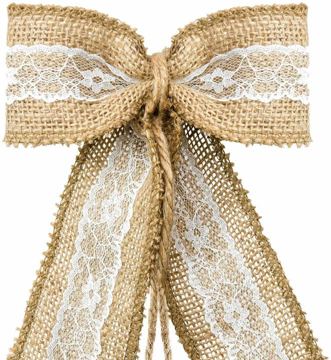 Image du produit Partydeco Accessoire de fête Set de décoration de voiture 5 pièces, brun/blanc