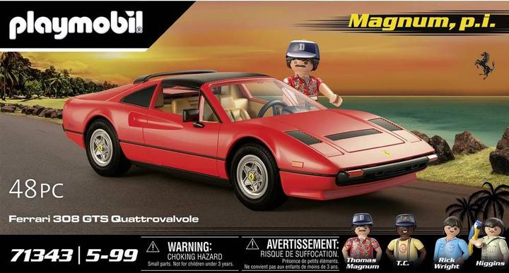 Produktbild Playmobil Magnum, p.i. Ferrari 308 GTS Quattrovalvole (71343)