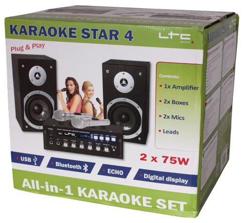 Produktbild LTC Karaoke Set Star4-MKII (Aktiv, 1x 75 W)