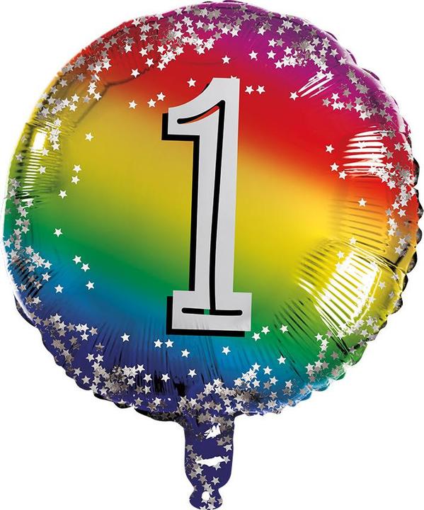 Produktbild Boland Folienballon Rund Nummer 1 (1 x)