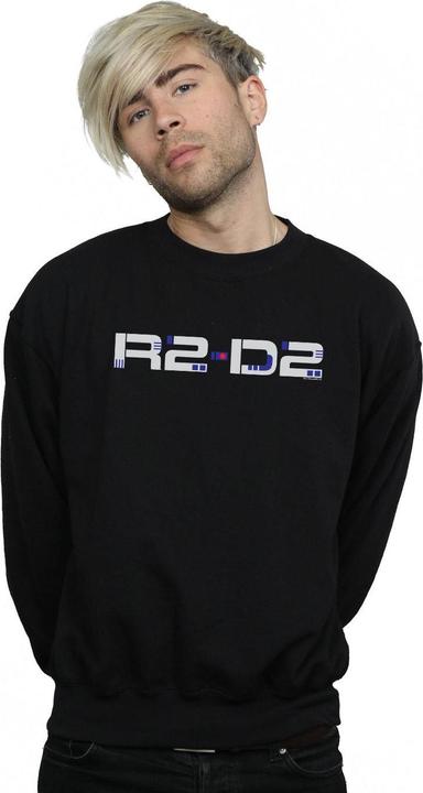 Produktbild Star Wars The Rise Of Skywalker R2D2 Text Logo Sweatshirt (4XL)