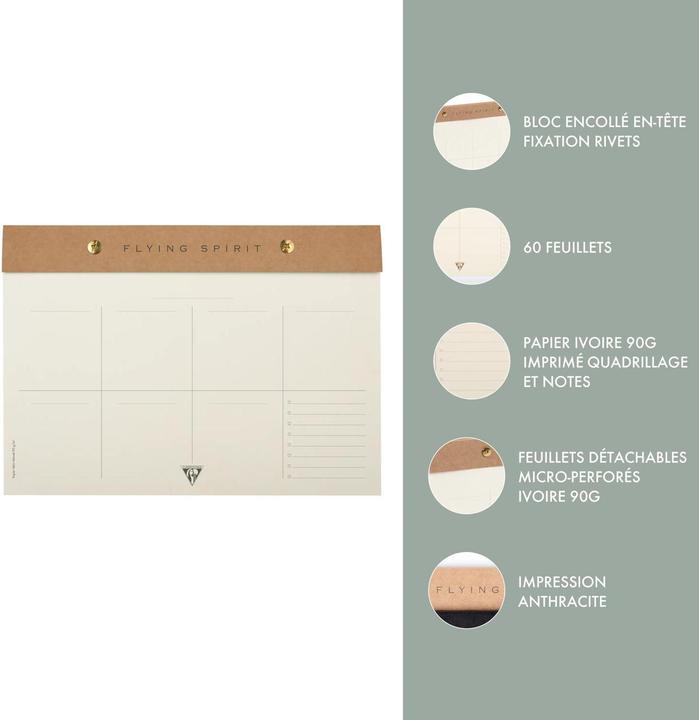 Produktbild Clairefontaine Notizbuch (Harter Einband)