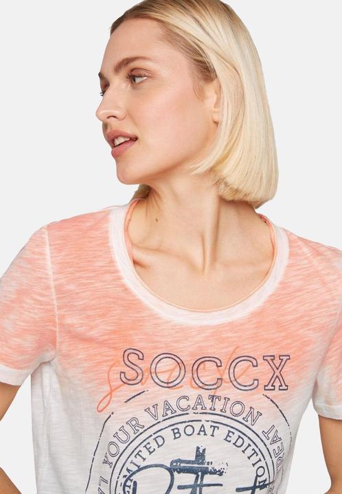 Actual product image Soccx T-Shirt ROCK THE BOAT Kurzarmshirt (S)