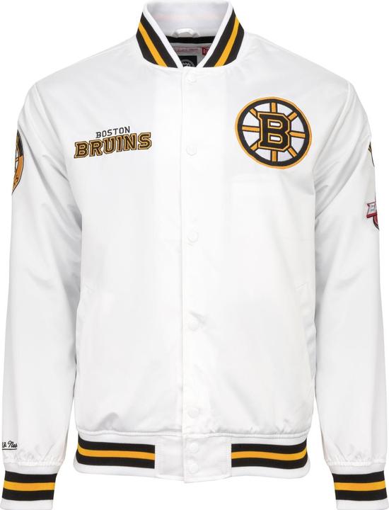 Mitchell & Ness M&N City Lightweight Satin Jacke - Boston Bruins - XL (XL)