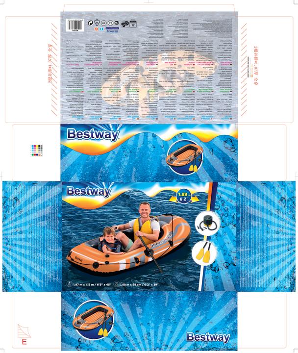 Produktbild Bestway Kondor 2001 (188 cm, 2 Pers.)