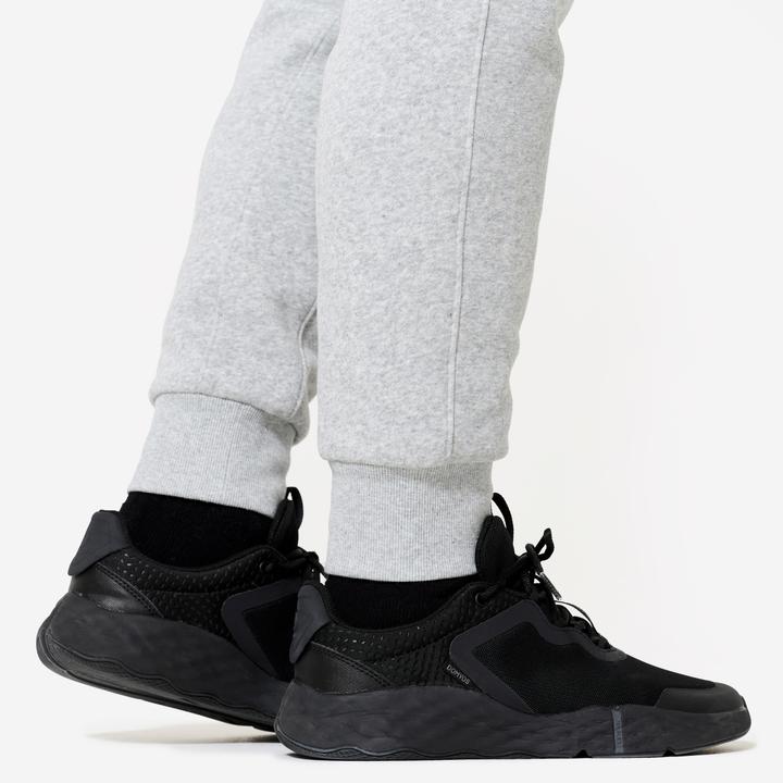 Actual product image Domyos Women's Regular Fitness Bottoms - Grey (W32/L33)
