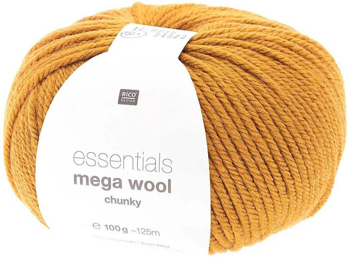 Produktbild Rico Design Wolle Essentials Mega Wool chunky 100 g, Safran (125 m)