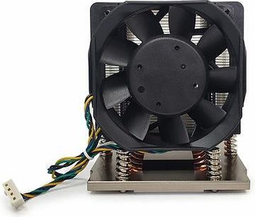 Produktbild Dynatron J12 AMD Genoa SP5 cooler 3U active Aluminum Stacked Fins with Heat Pipes and Copper Heat Sp (105 mm)