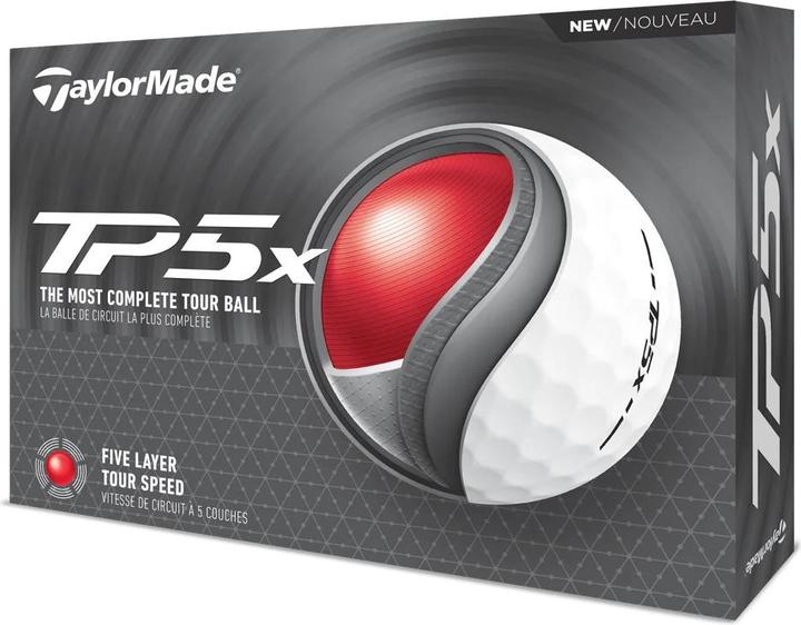 Actual product image Taylor Made TaylorMade TP5x white (2024)