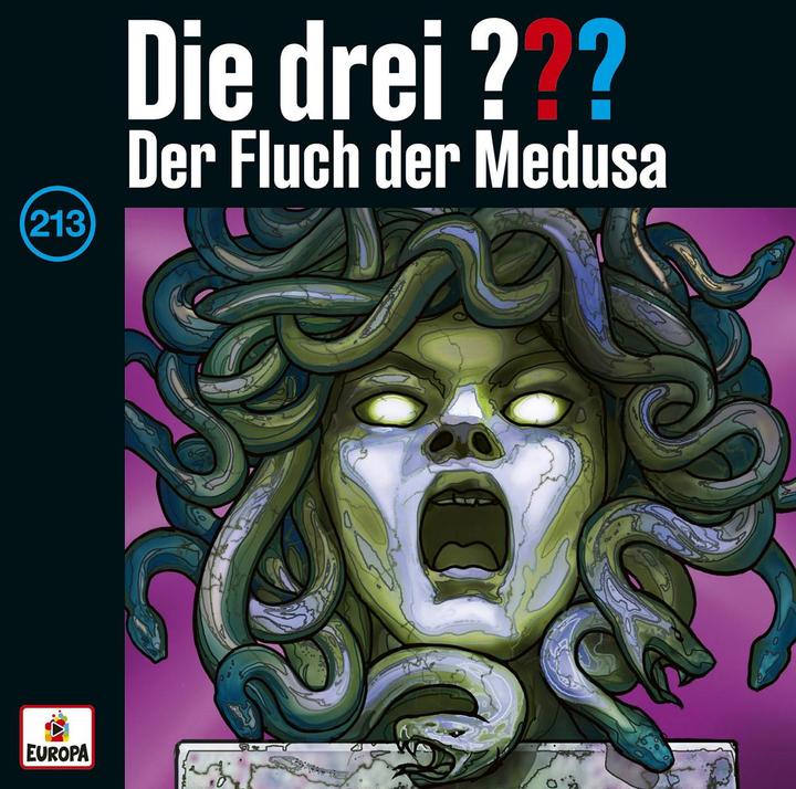 Produktbild Die drei DREI FRAGEZEICHEN 213 - Der Fluch der Medusa (Hendrik, Buchna, Deutsch)