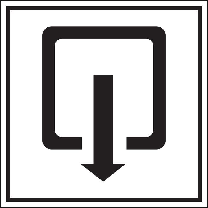 Produktbild Brady PIC 360-297X148-B7525, Fluchtwegkennzeichnung - Notausgang