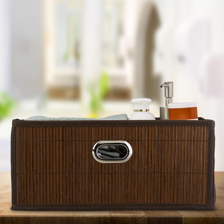 Produktbild Relaxdays Aufbewahrungskorb (1 x, 31 x 31 x 14 cm)