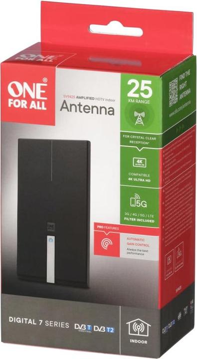 Produktbild One for All DVB-T2 Premium Antenne 5G (Flachantenne, DVB-T / -T2)