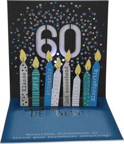 Immagine prodotto Depesche Biglietti di compleanno Pop Up Motif 010 (1 pz.)