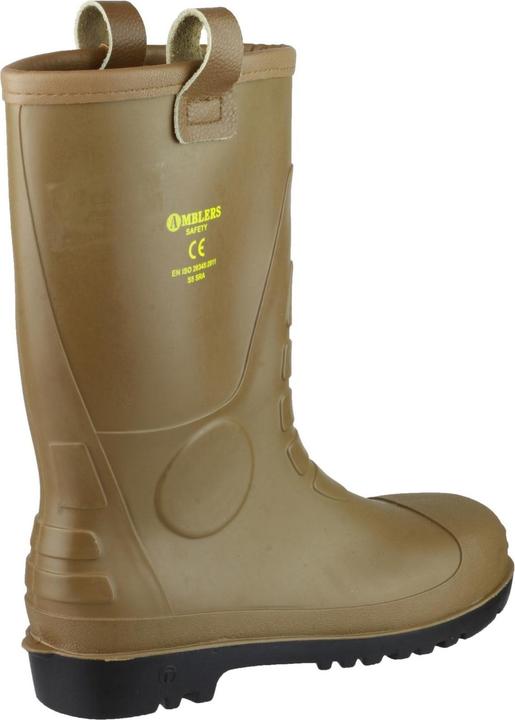 Image du produit Footsure 95 Tan PVC Bottes de sécurité en caoutchouc (42)