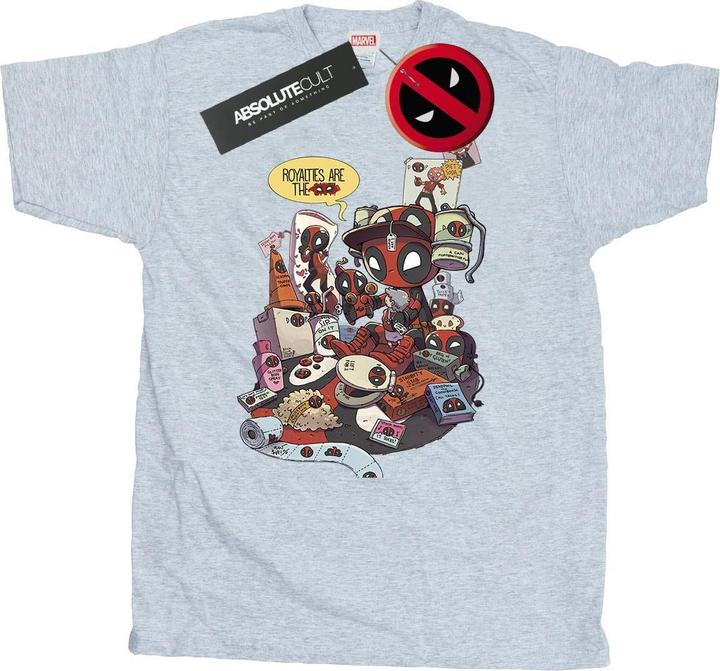 Deadpool Merchandise Royalties TShirt (3XL)
