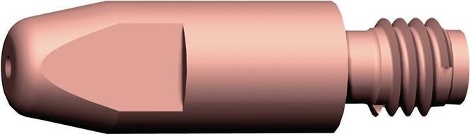 Productafbeelding Abicor Binzel Stroomkop Draad-Ø 0,8 mm M 6 Lengte 28 mm CuCrZr