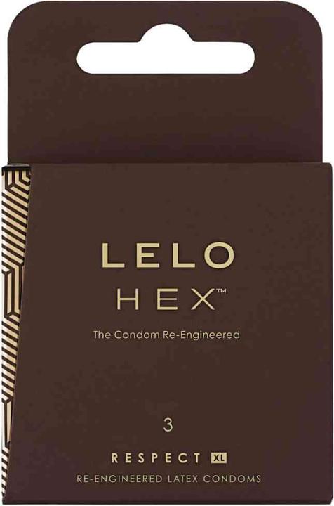 Actual product image LELO HEX Condoms Respect XL (3 pcs.)