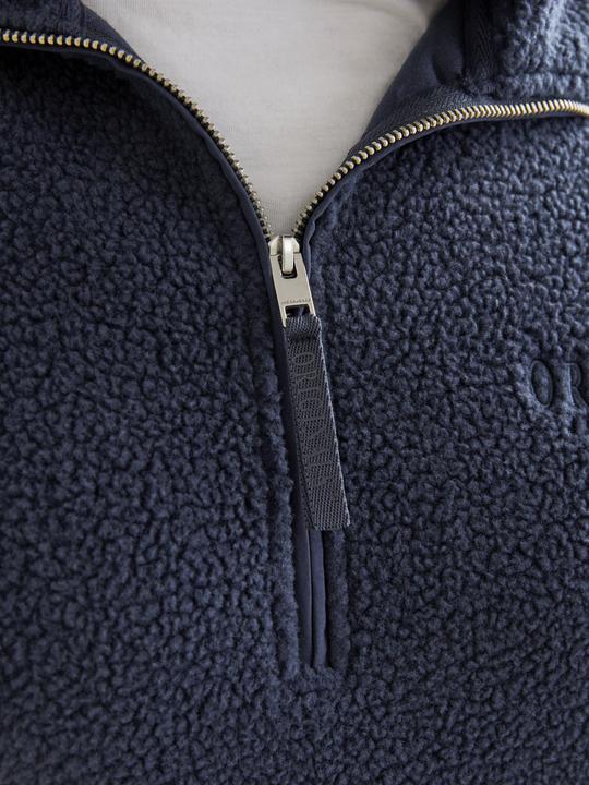 Actual product image Jack & Jones Plus Size Unicoloured Fleece Sweatshirt Fleece Sweatshirt (7XL)